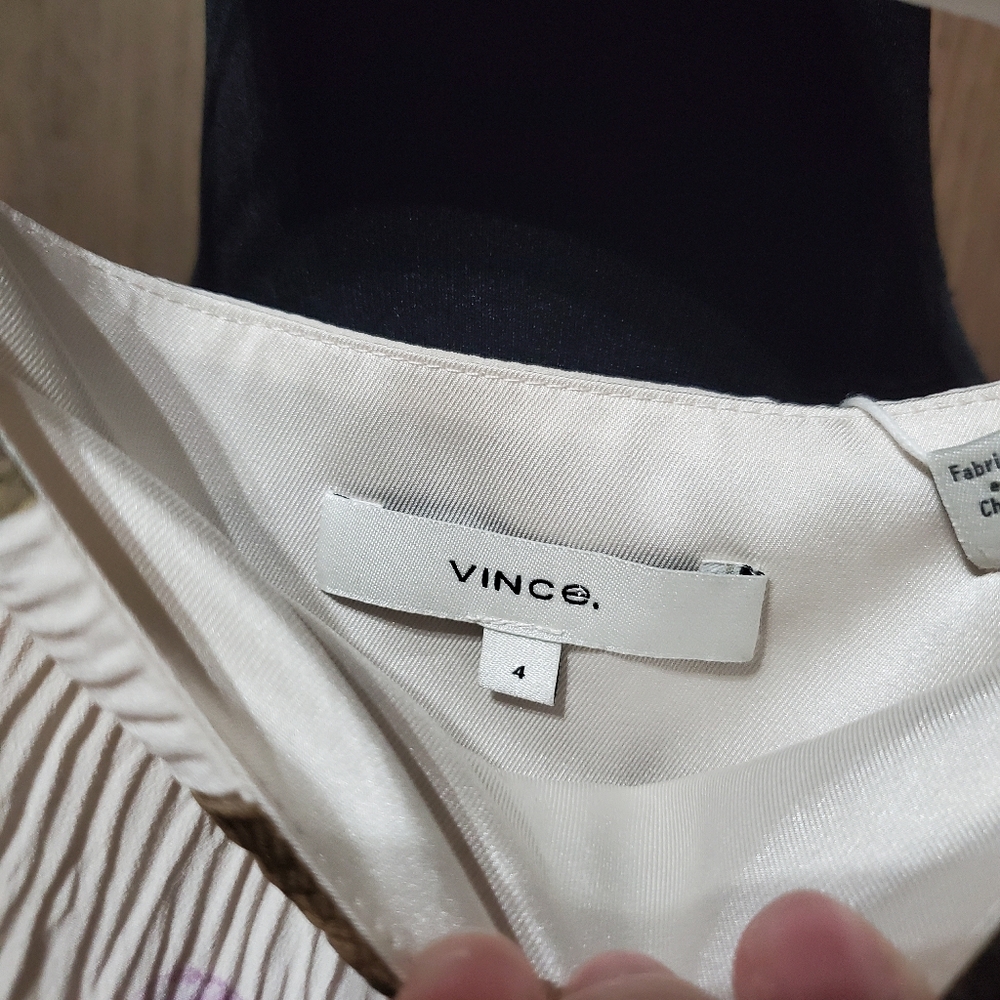 NWT Vince Plisse Maxi Skirt - Picture 4 of 6